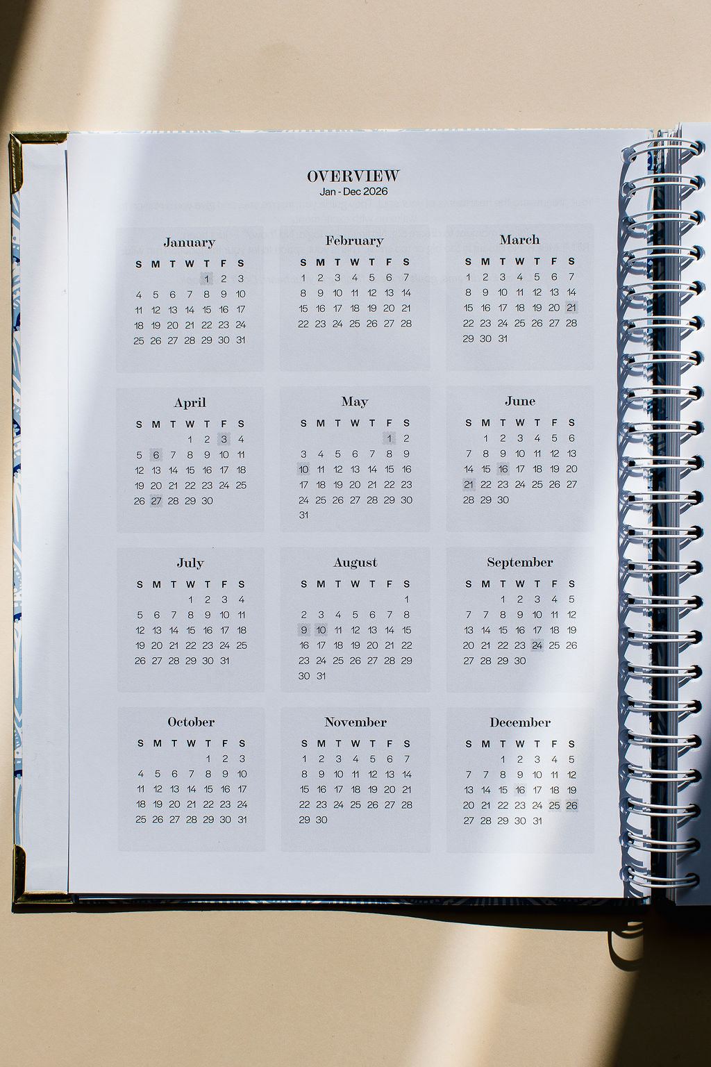 PRE-ORDER The Eden Cover - Daily Planner 2026