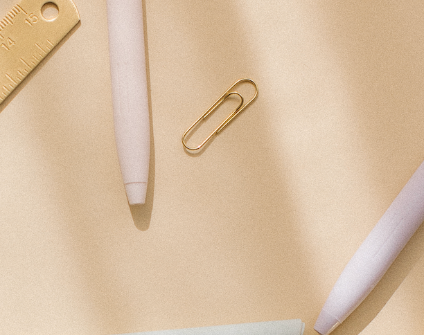 Gold Paper Clips